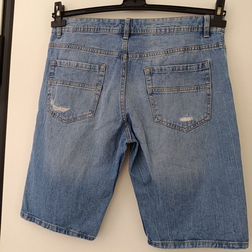 Terranova men's denim bermuda shorts like new, medium blue, size M