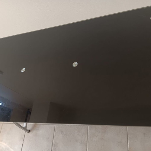 Glass desk