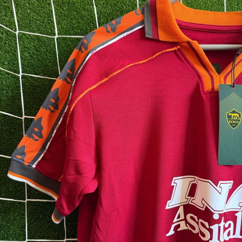 Francesco Totti Signed AS Roma 1998-99 Football Shirt with COA