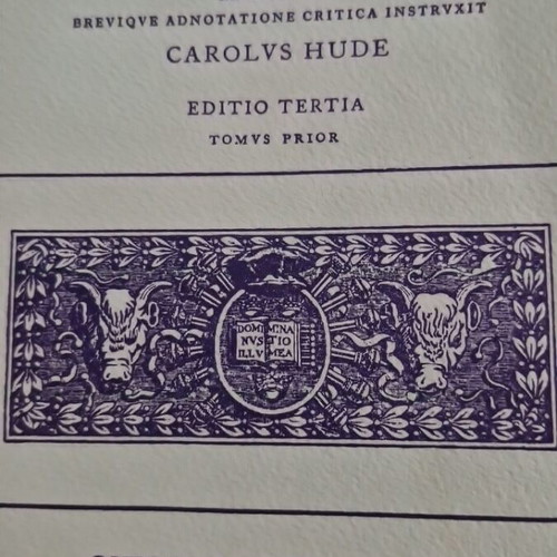 Herodoti Historiae Oxford Classical Texts like new, Greek edition
