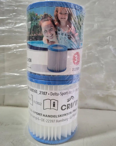 2 τμχ. Φίλτρο γενικής χρήσης πισίνας CRIVIT
