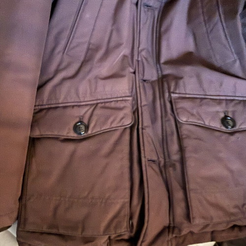 Tommy Hilfiger men's parka down jacket brown like new