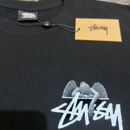 Stussy t shirt new, size large, black
