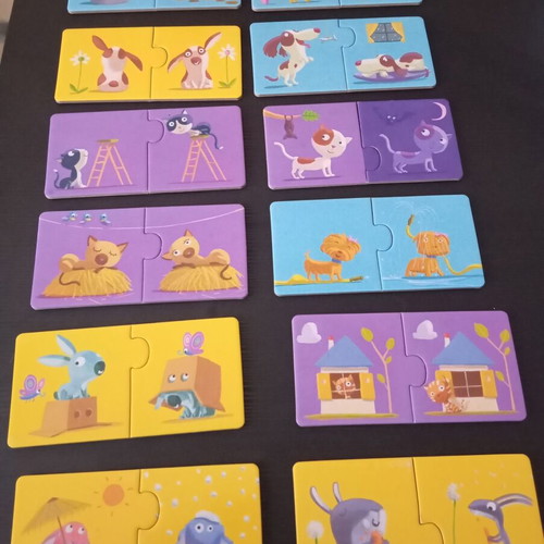 Djeco Opposites Puzzle like new for kids 2+
