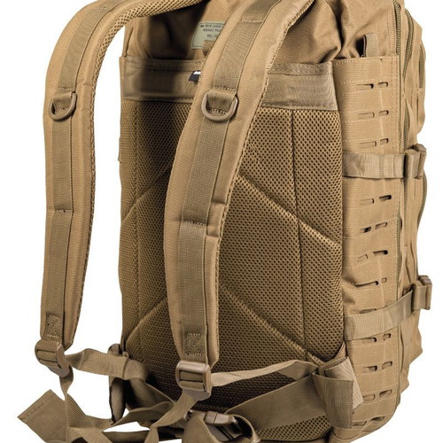 Mil-Tec US Coyote Laser Cut Assault Tactical Backpack new