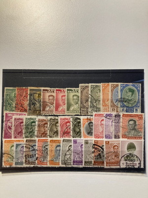 Thailand stamps used, pack of 34 different
