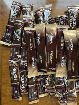 Nescafe στιγμιαίος καφές πακέτο 60 συσκευασίες 15γρ η κάθε μία καινούργιο