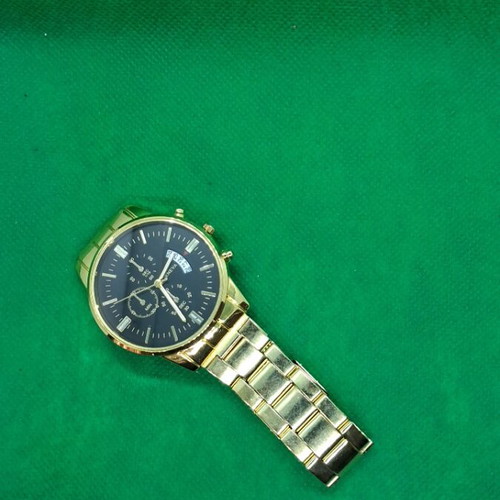 Geneva gold watch unisex, new
