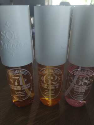 Sol de Janeiro body mists used with long-lasting scent