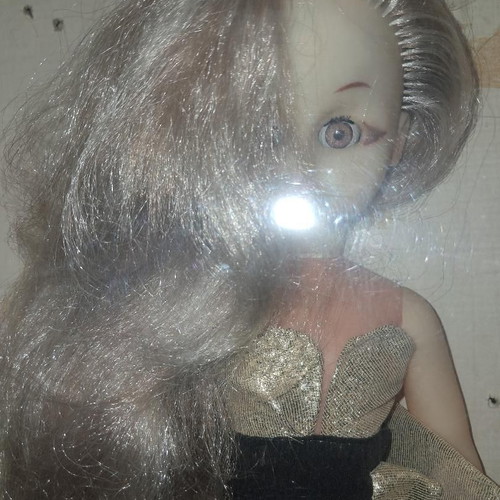Plaggona Carolain collectible doll like new, in box