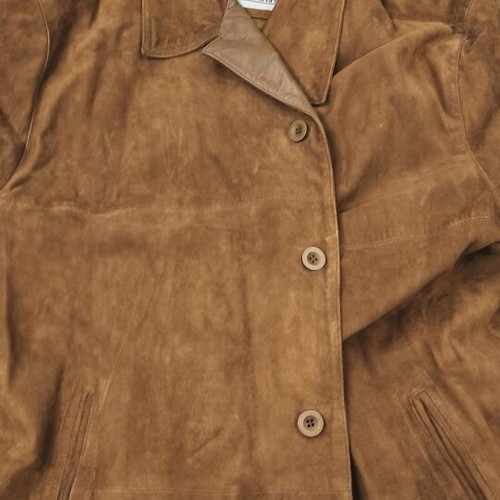 Vintage Ignite men's leather jacket lamb suede size 58 XXL+ like new