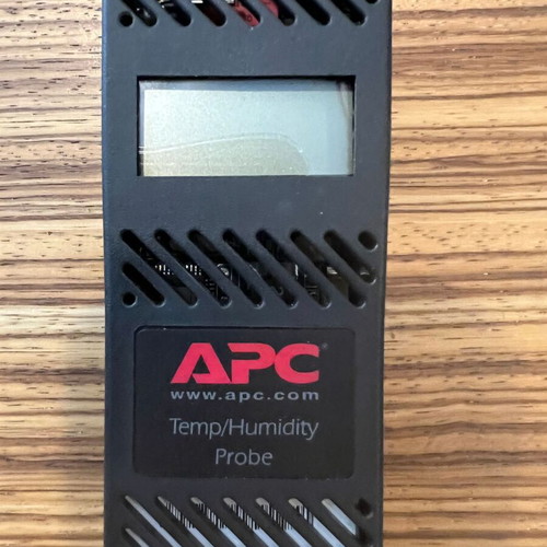 APC AP9520TH temperature and humidity sensor used with display