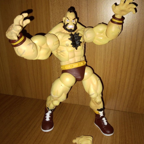 SOTA 2008 Street Fighter Revolution series 1 figure Zangief like new