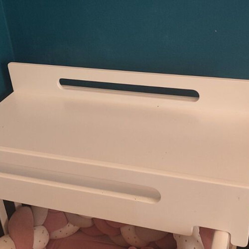 Wooden changing table like new universal for cribs