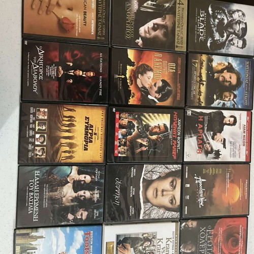 DVD set of 15 movies like new