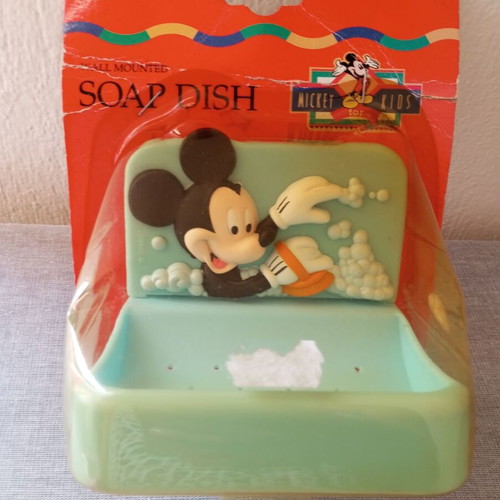 Disney Mickey Mouse Vintage Soap Dish 90s, sealed