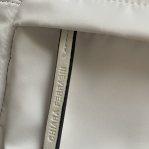 Chiara Ferragni Flirting Backpack like new, white