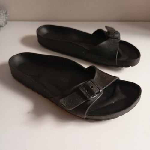 Birkenstock women's sandals size 38 used, black