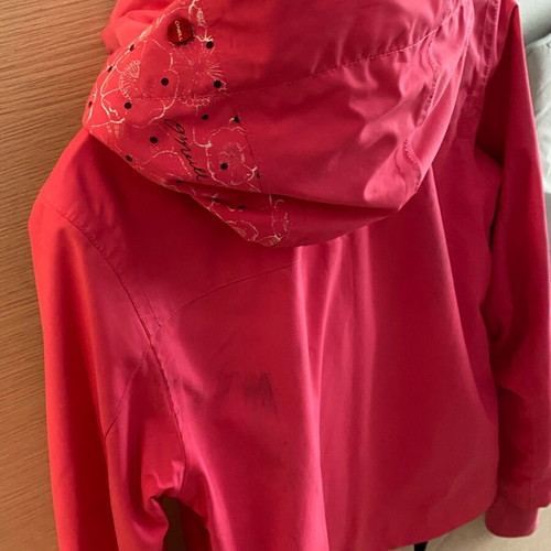 O’Neil women's ski jacket used, fuchsia, size M