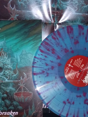Kurnugia Forlorn And Forsaken LP μεταχειρισμένο, χρωματιστό βινύλιο