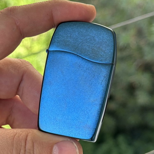 Zippo Blu lighter used