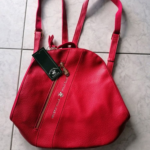 Polo Club women's backpack new, red