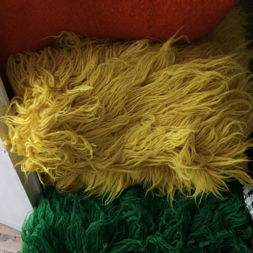 Large flokati rugs like new, 3 colors, large size