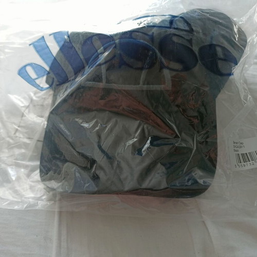 Καπέλο τζόκεϊ Ellesse καινούργιο, μαύρο και γκρι, one size
