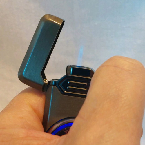 Gas Lighter with Clock New