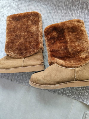 Pink Woman μπότες μεταχειρισμένες Νο 38 καφέ