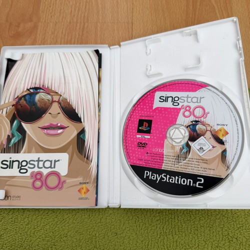 Singstar '80s PS2 game