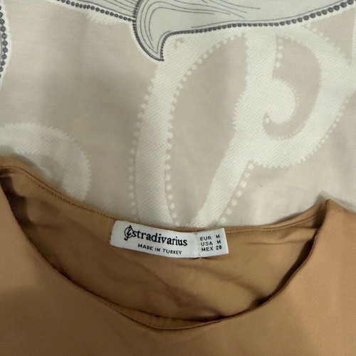 Nude bodysuit Stradivarius like new, size M 38 10, beige