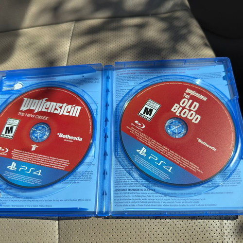 Wolfenstein The New Order and The Old Blood PS4 games