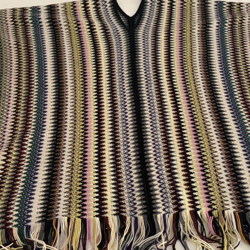 Missoni Poncho new, colorful design