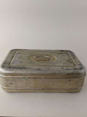 Medical aluminum sterilization box #5620 used