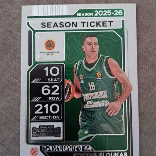 Panini Contenders Euroleague 2026 Kostas Sloukas Mega box base new