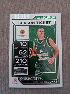 Panini Contenders Euroleague 2026 Kostas Sloukas Mega box base new