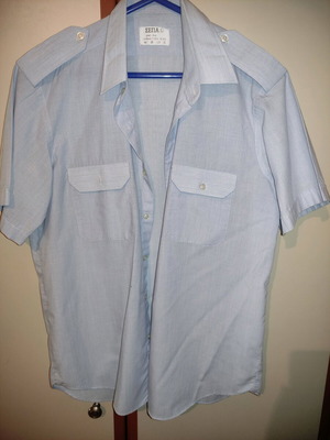 Military shirt used, summer short sleeve