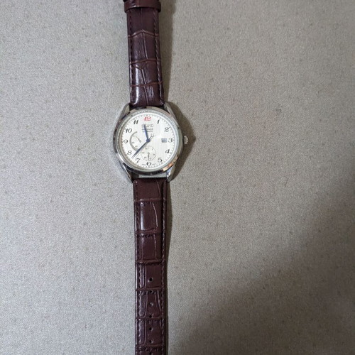 Seiko Pressage 1:1 Replica Wristwatch Like New with Brown Leather Strap