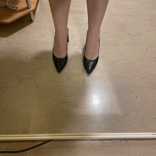 Carrano leather pumps size 40, black