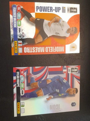 Fifa World Cup 2026 Adrenalyn cards Federico Valverde and Kylian Mbappe, like new