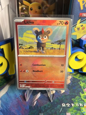 Litleo PRE Pokeball reverse Pokemon card new