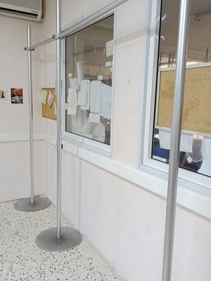 Ράγες κρέμασης μεταχειρισμένες, 1 μέτρο αριστερή και 1,5 μέτρο δεξιά