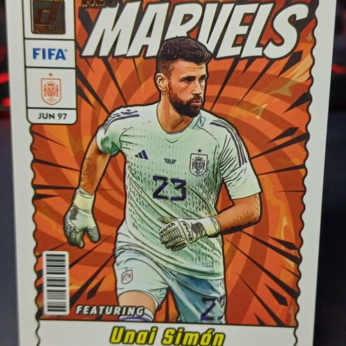Panini Donruss FIFA Net Marvels Unai Simon 2023-24 card like new