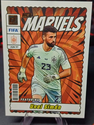 Panini Donruss FIFA Net Marvels Unai Simon 2023-24 card like new