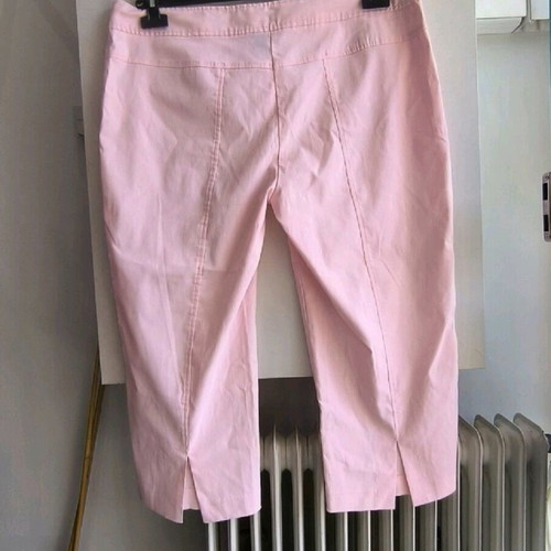 Elastic Capri Pants Pink XL-XXL Like New, Summer Wear