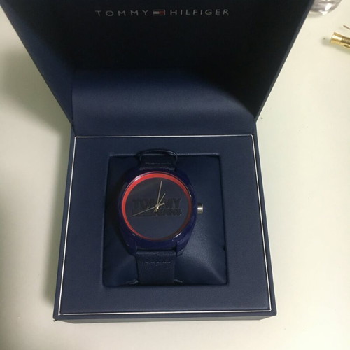 Tommy Hilfiger watch new, men's, blue
