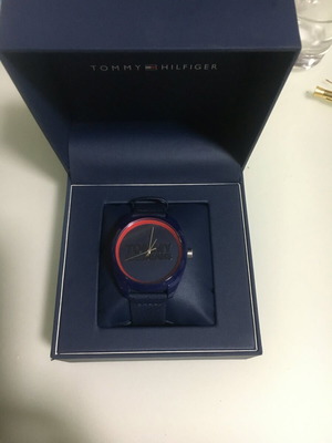 Tommy Hilfiger watch new, men's, blue