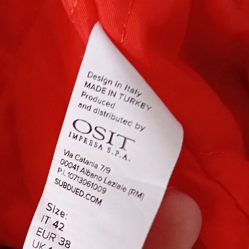 Bomber khaki women's jacket Subdued like new size M with orange lining