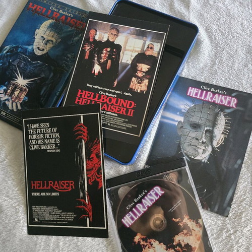 Hellraiser 1 & 2 DVD used without subtitles